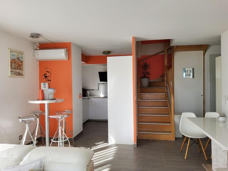 Magnifique Rooftop Duplex Climatise Familial, Aux Arceaux 몽펠리에 외부 사진